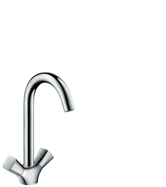 Hansgrohe Logis M31 2-handle Kitchen Mixer 220, Single Spray Mode Chrome