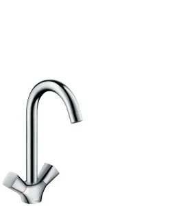 Hansgrohe Logis M31 2-handle Kitchen Mixer 220, Single Spray Mode Chrome