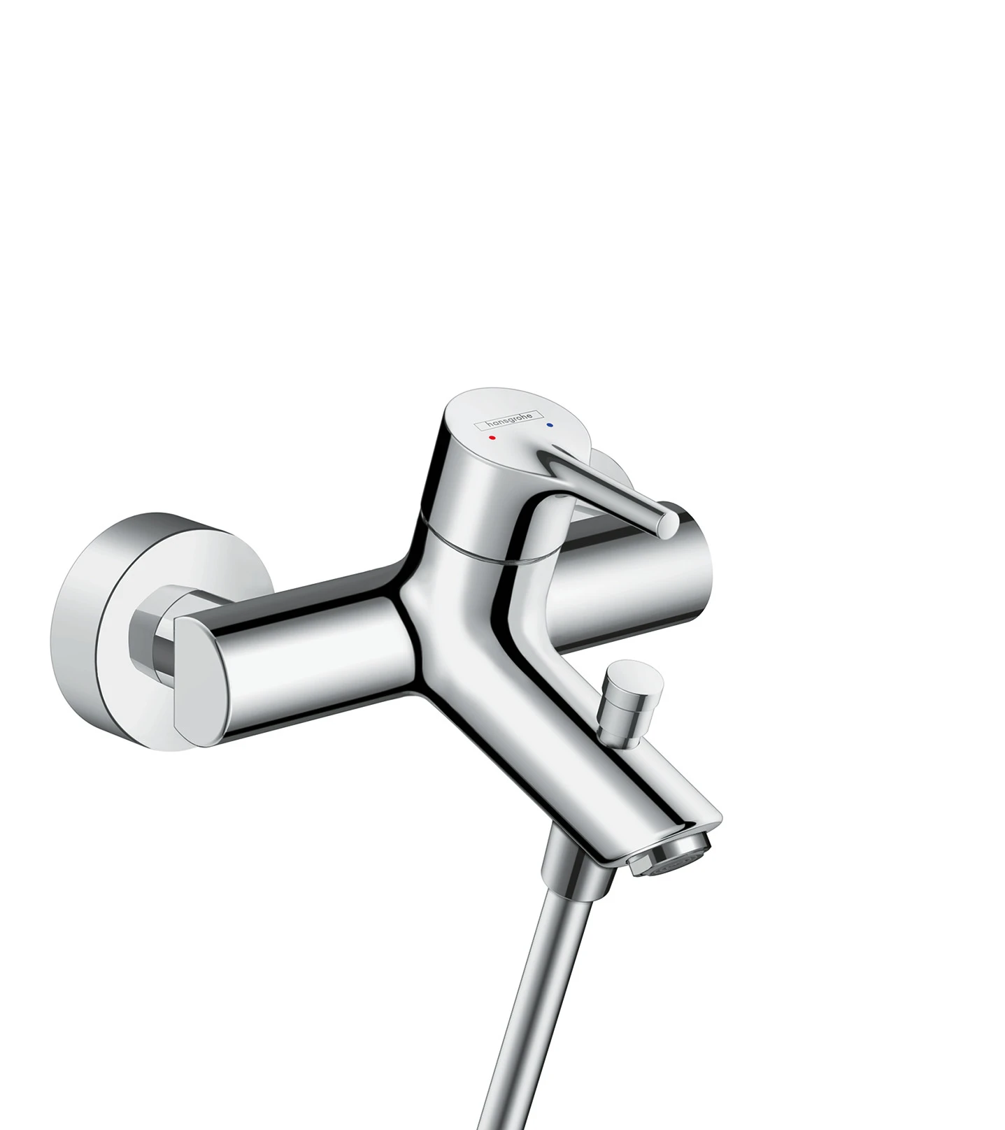 Hansgrohe Talis S Single Lever Manual Bath Mixer For Exposed Installation Chrome