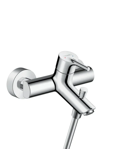 Hansgrohe Talis S Single Lever Manual Bath Mixer For Exposed Installation Chrome