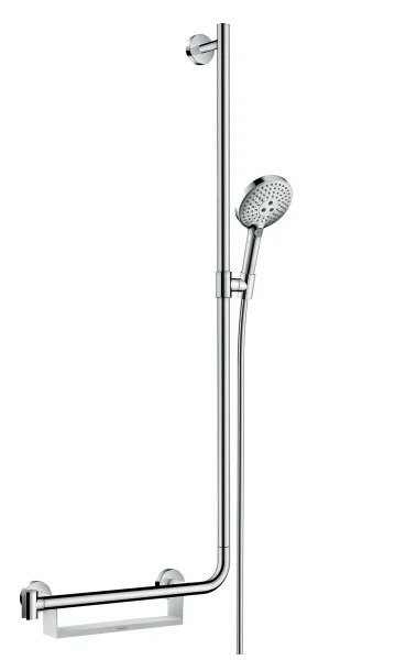 Hansgrohe Raindance Select S Shower Set 120 3jet With Shower Rail 110 Cm Right Chrome