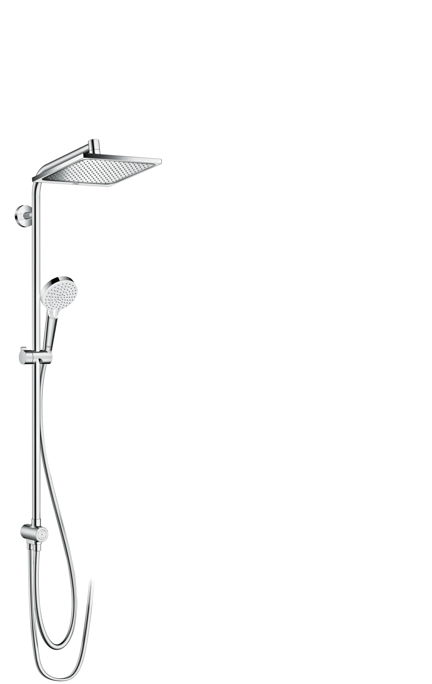 Hansgrohe Crometta E Showerpipe 240 1jet Ecosmart Reno Chrome