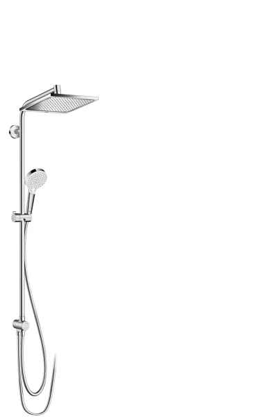 Hansgrohe Crometta E Showerpipe 240 1jet Ecosmart Reno Chrome