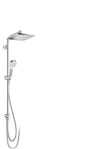 Hansgrohe Crometta E Showerpipe 240 1jet Ecosmart Reno Chrome