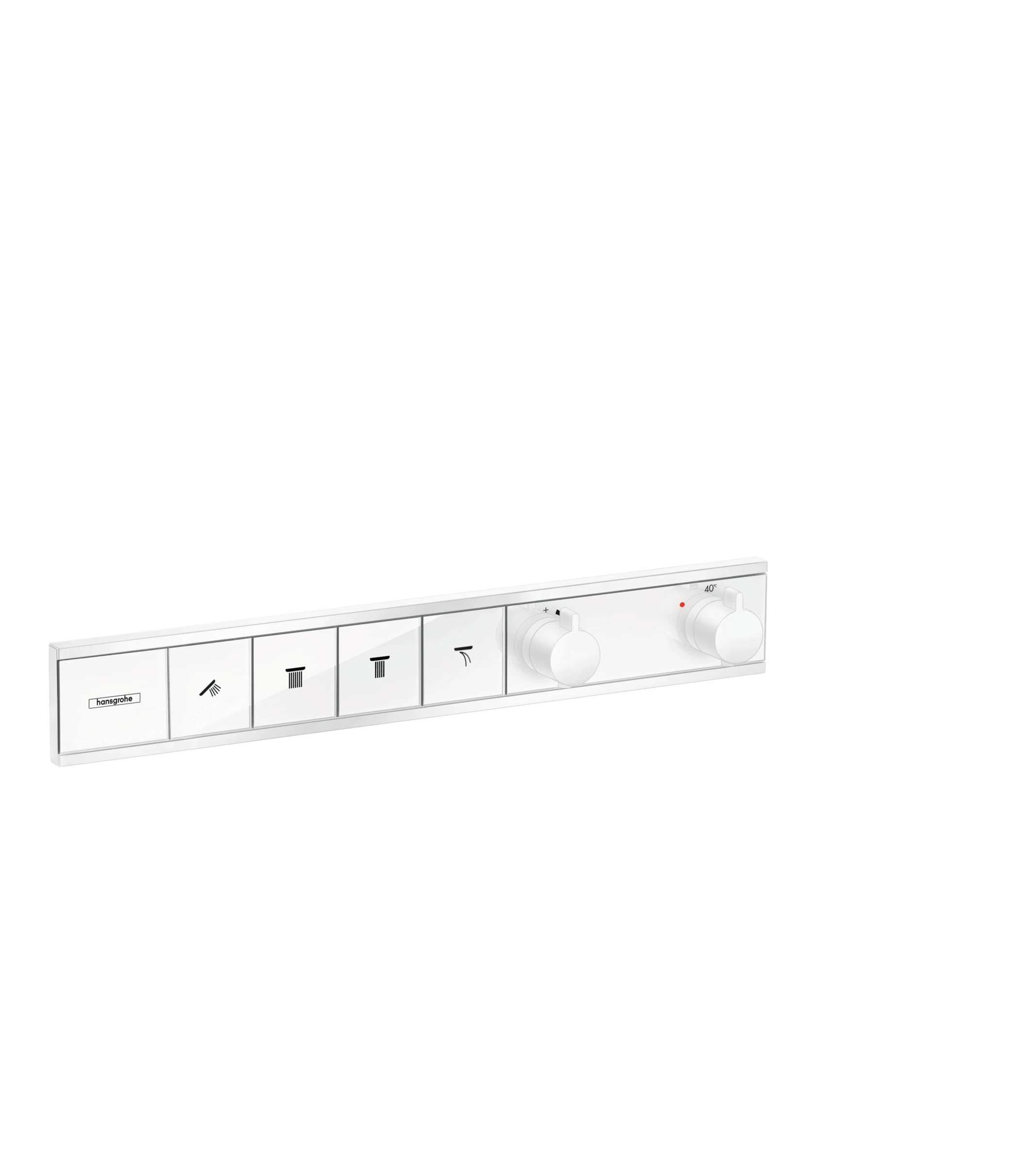 Hansgrohe Rainselect Thermostat For Concealed Installation For 4 Functions Matt White
