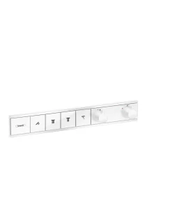 Hansgrohe Rainselect Thermostat For Concealed Installation For 4 Functions Matt White