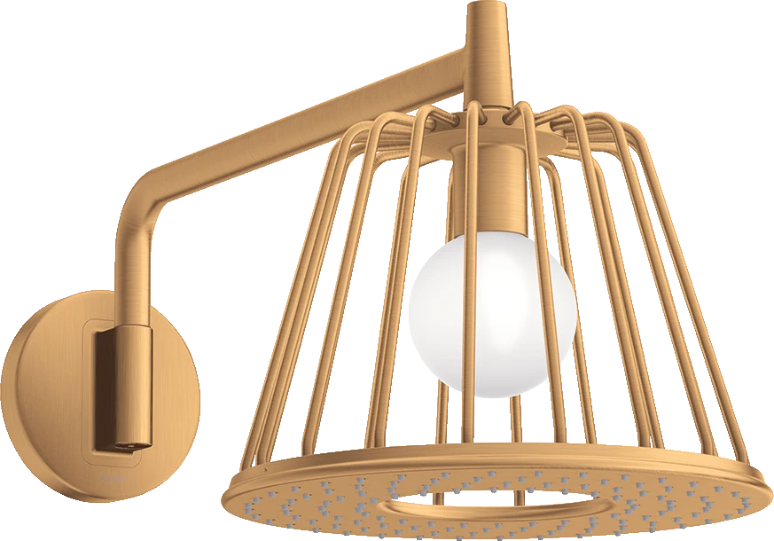 Axor Lampshower/nendo Lampshower 275 1jet With Shower Arm Gold Brushed