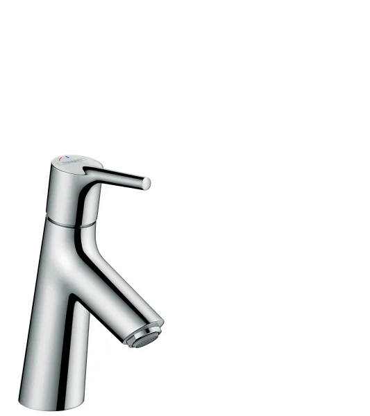Hansgrohe Talis S Single Lever Basin Mixer 80 Coolstart Without Waste Chrome