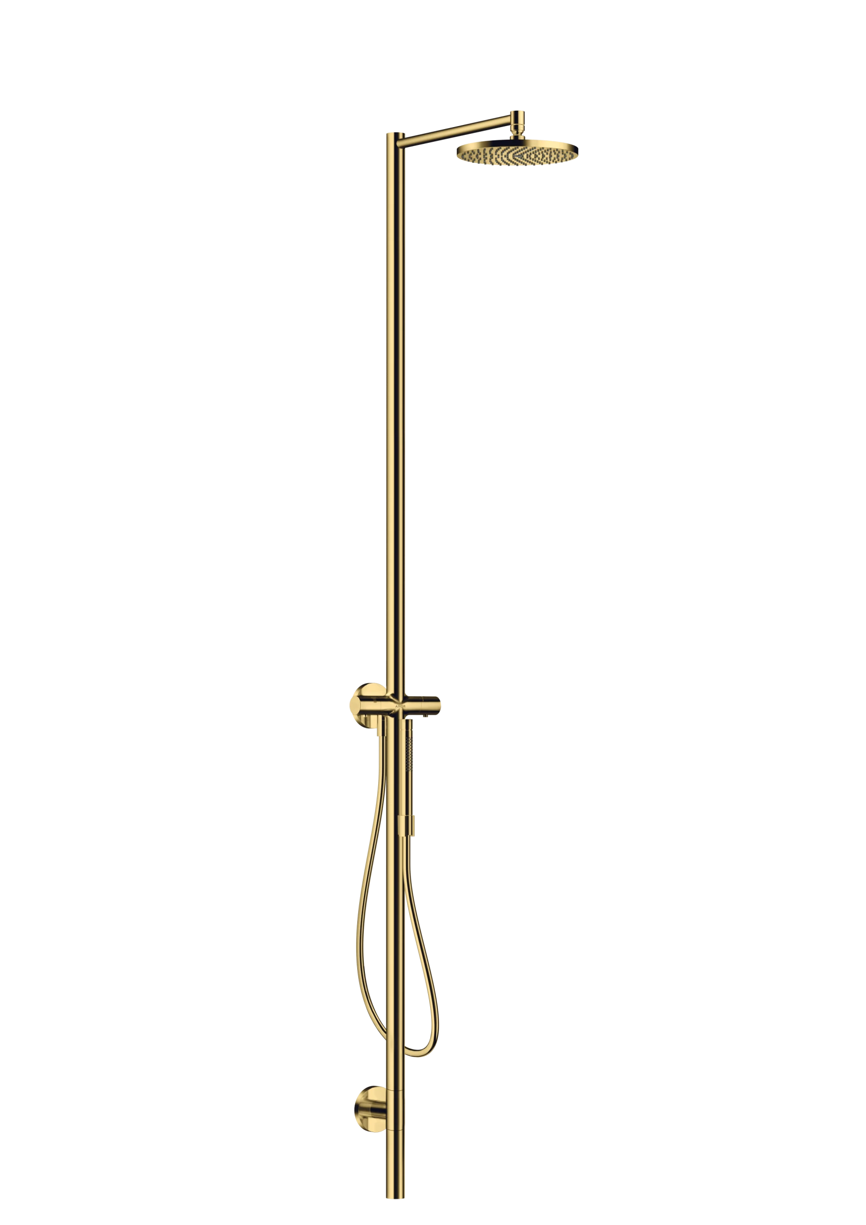 Axor Starck Shower Columns 1190 X 390 X 265mm Gold - Polished