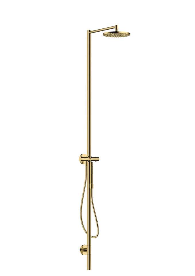 Axor Starck Shower Columns 1190 X 390 X 265mm Gold - Polished product image - Image 1