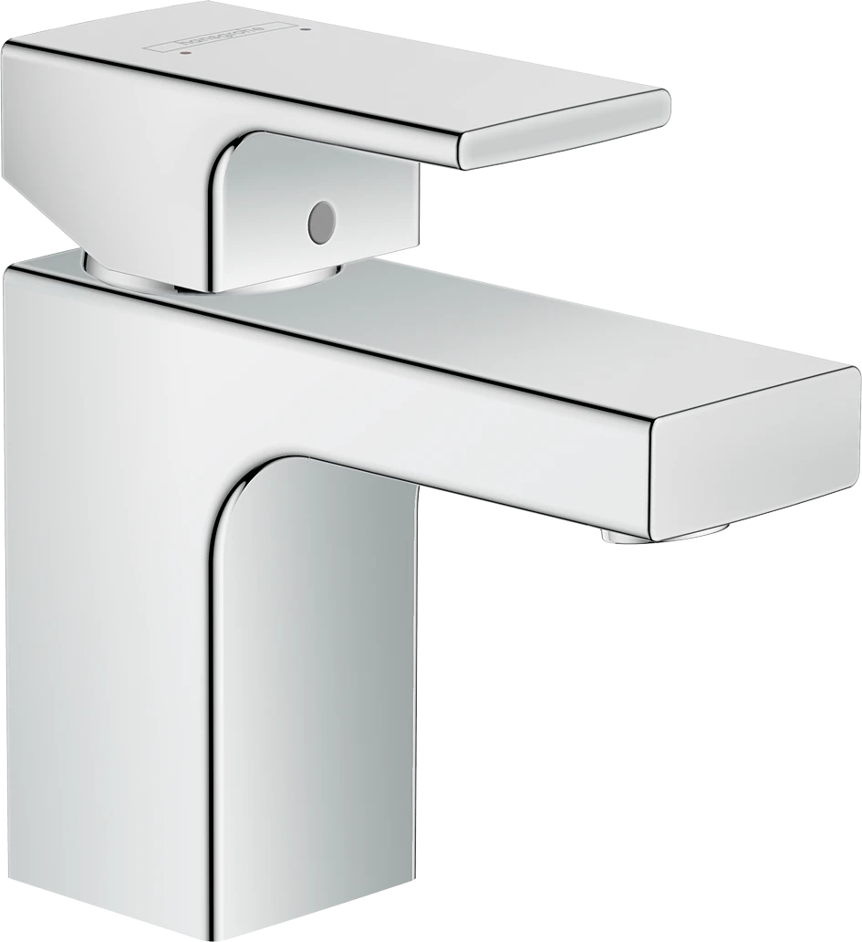 Hansgrohe Vernis Shape Single Lever Basin Mixer 70 With Metal Pop-up Waste Set Chrome