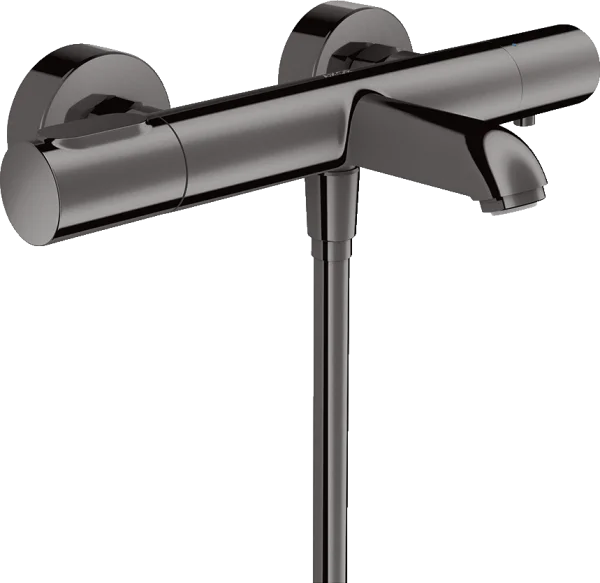 Axor Citterio M Thermostatic Bath Mixer For Exposed Installation Polished Black Chrome