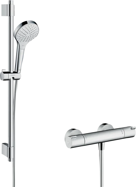 Hansgrohe Croma Select S Shower Combination 1010 X 190 X 75mm White/chrome