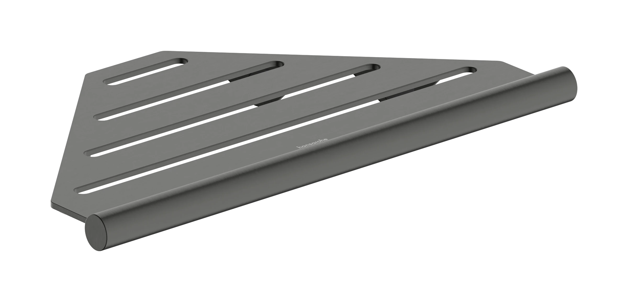 Hansgrohe Addstoris S Soap Dishes /-basket 361 X 190 X 45mm Gunmetal/chrome - Brushed