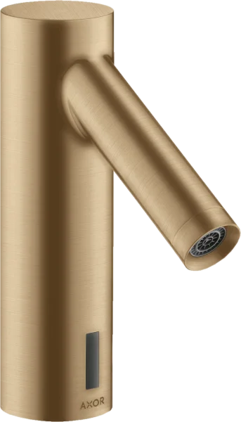 Axor Starck Electronic Basin Mixer Without Temperature Control With 230 V Mains Connection Brushed Bronze