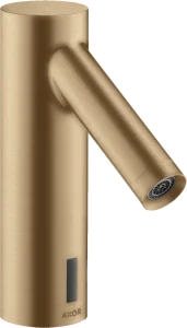 Axor Starck Electronic Basin Mixer Without Temperature Control With 230 V Mains Connection Brushed Bronze