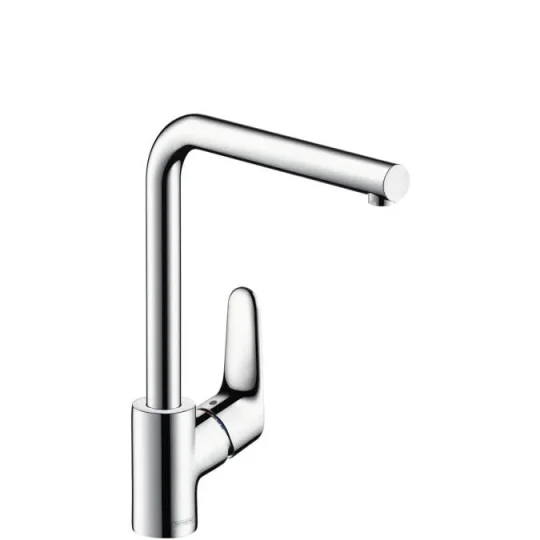 Hansgrohe Focus M41 Manual Kitchen Mixers 410 X 317 X 80mm Stainless Steel detail view - Image 2