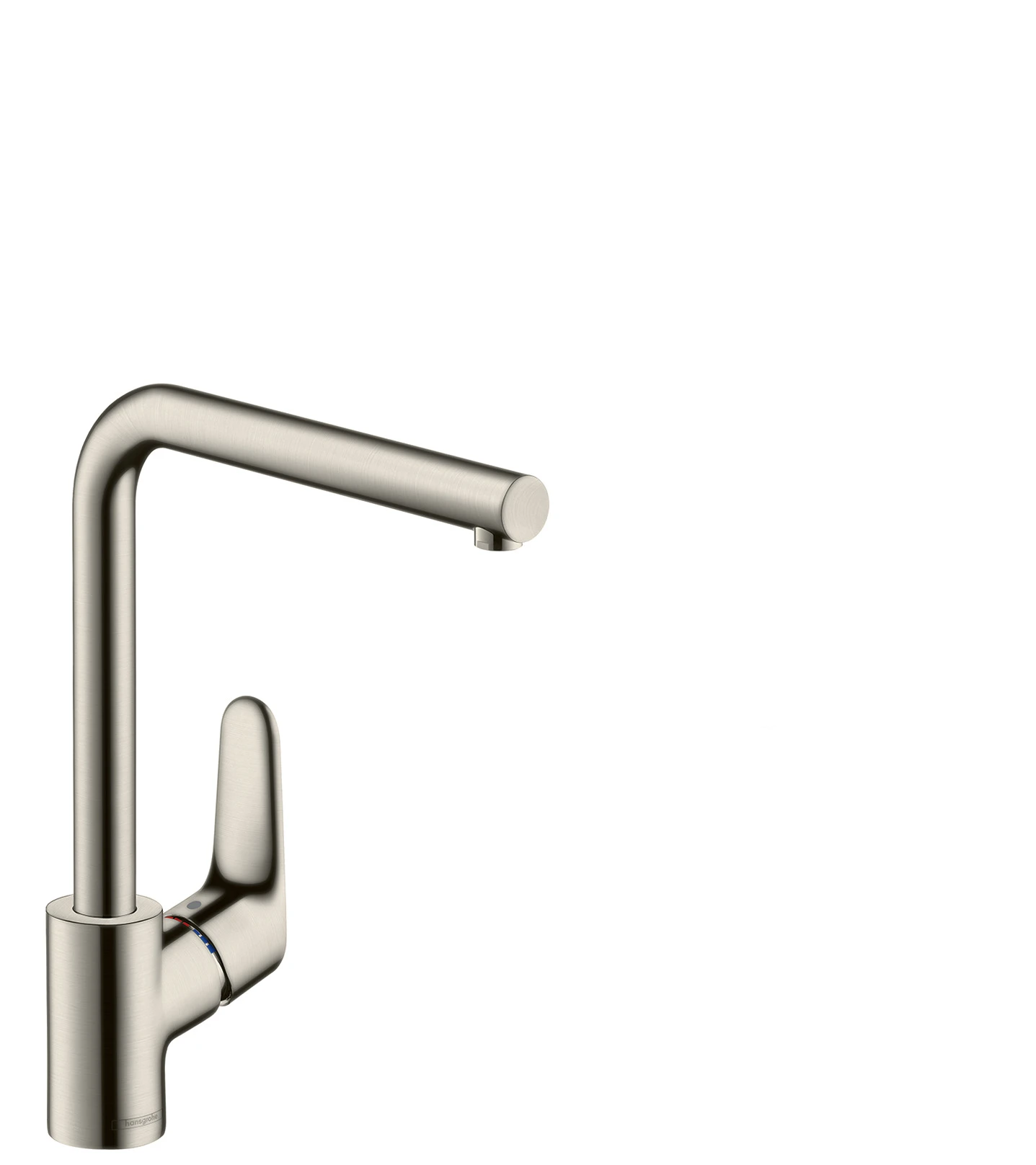 Hansgrohe Focus M41 Single Lever Kitchen Mixer 280, Single Spray Mode Stainless Steel