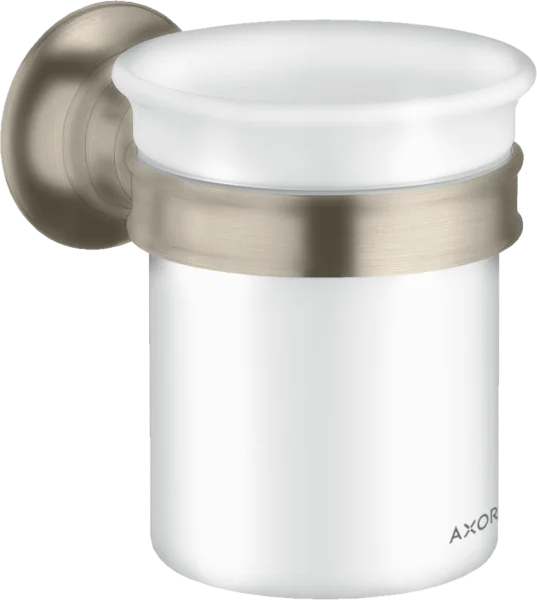 Axor Montreux Toothbrush Tumbler Brushed Nickel