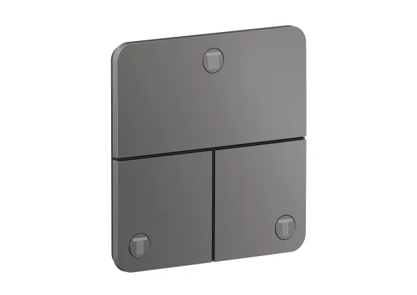 Axor Showerselect Id Valves Concealed 269 X 242 X 179mm Gunmetal/chrome - Polished
