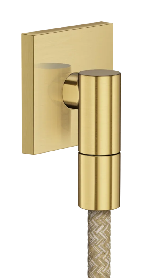 Axor Wall Outlet Fine Wall Outlet 84 X 65 X 95mm Brass - Brushed product image - Image 1