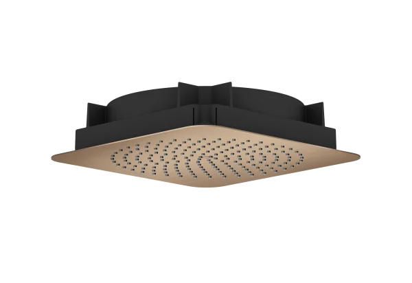 Axor Citterio C Overhead Showers 373 X 373 X 105mm Rose Gold/gold - Brushed