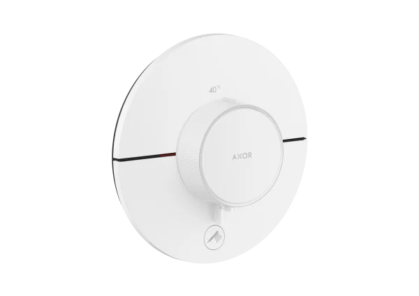 Axor Showerselect Id Thermostatic Shower Mixer Concealed 269 X 242 X 179mm White - Matt