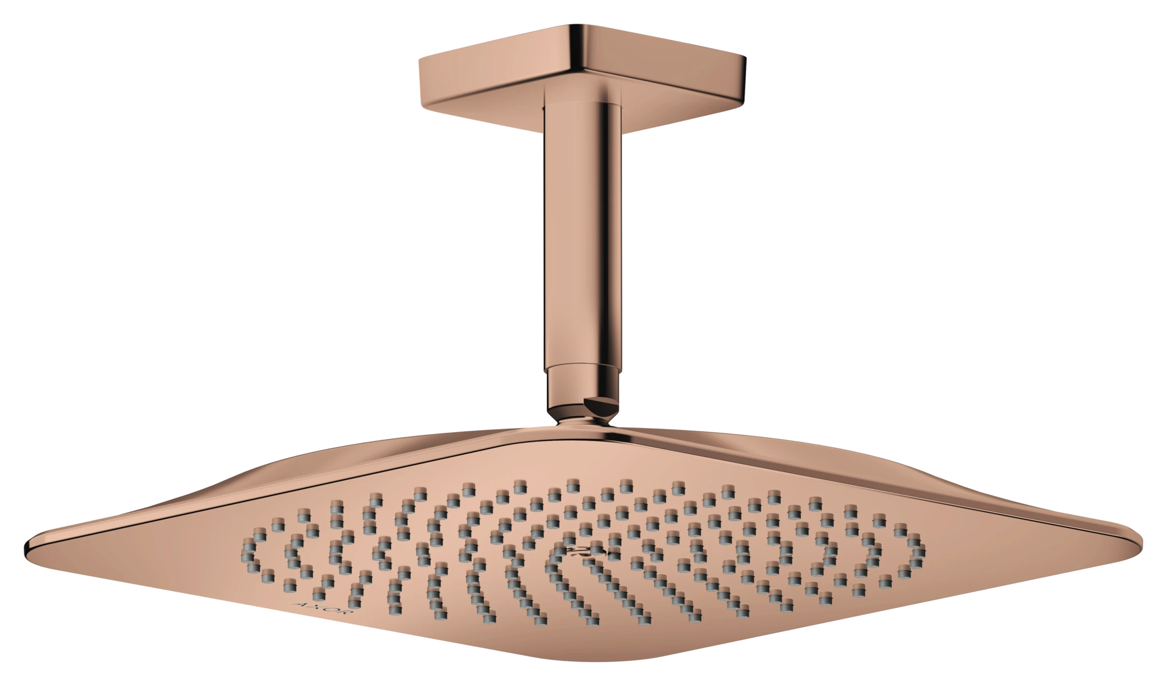 Axor Citterio C Overhead Showers 373 X 373 X 105mm Rose Gold/gold - Polished