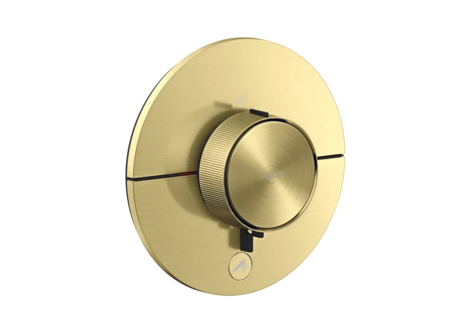 Axor Showerselect Id Thermostatic Shower Mixer Concealed 269 X 242 X 179mm Brass - Brushed product image - Image 1
