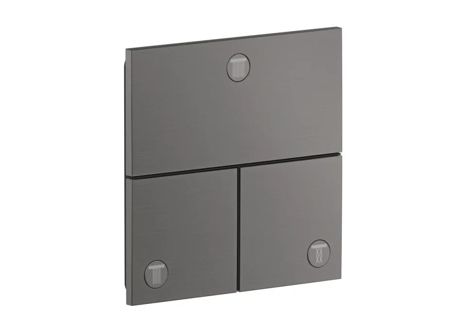 Axor Showerselect Id Valves Concealed 269 X 242 X 179mm Gunmetal/chrome - Brushed product image - Image 1
