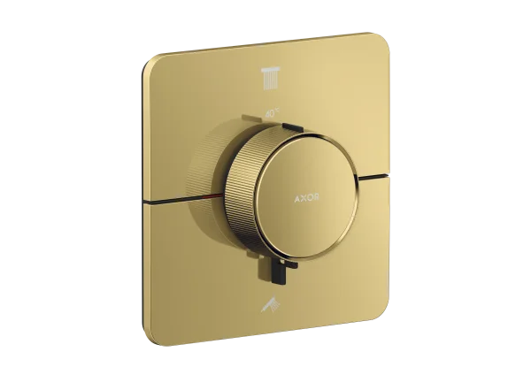 Axor Showerselect Id Thermostatic Shower Mixer Concealed 269 X 242 X 179mm Gold - Polished