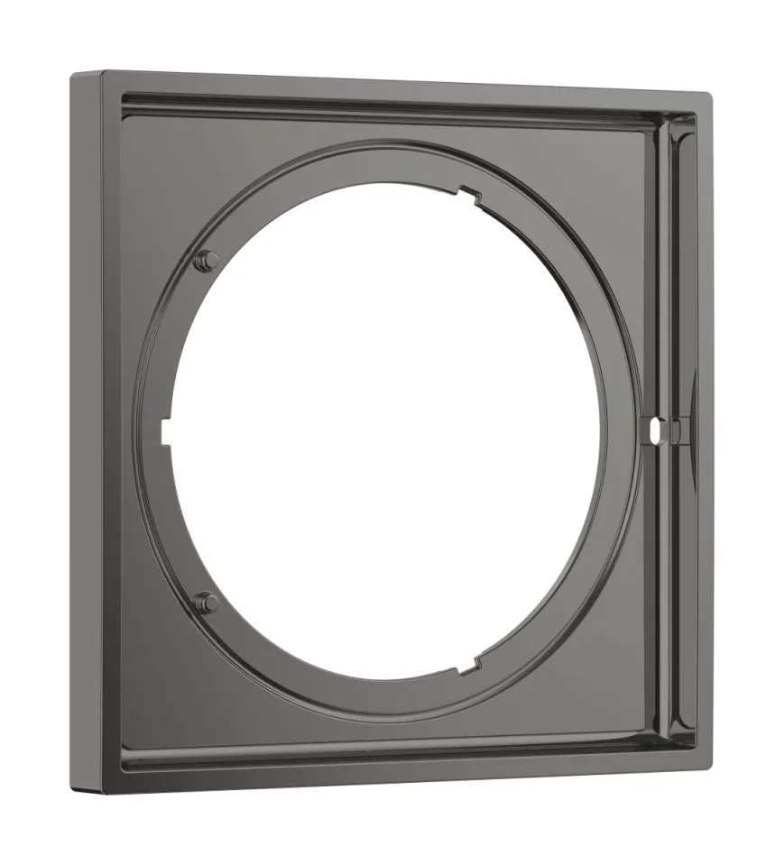 Axor Showerselect Id Extensions 254 X 229 X 64mm Gunmetal/chrome - Polished product image - Image 1