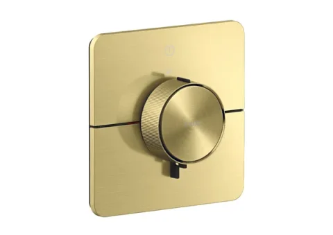 Axor Showerselect Id Thermostatic Shower Mixer Concealed 269 X 242 X 179mm Brass - Brushed product image - Image 1