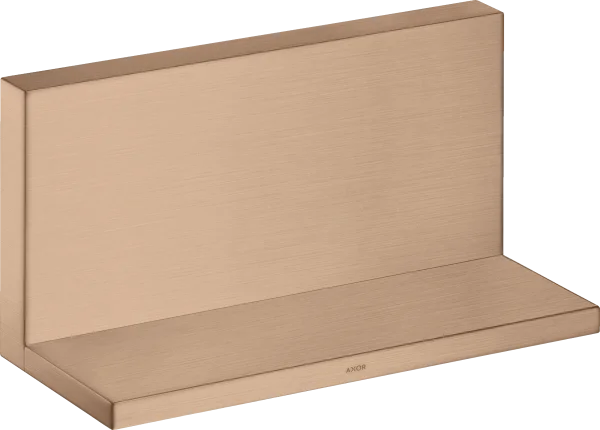 Axor Showersolutions Shelf 240 Mm X 120 Mm Brushed Red Gold