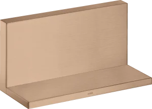 Axor Showersolutions Shelf 240 Mm X 120 Mm Brushed Red Gold