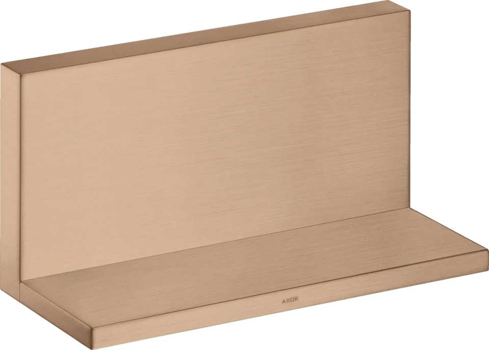 Axor Showersolutions Shelves 300 X 206 X 136mm Rose Gold/gold - Brushed product image - Image 1