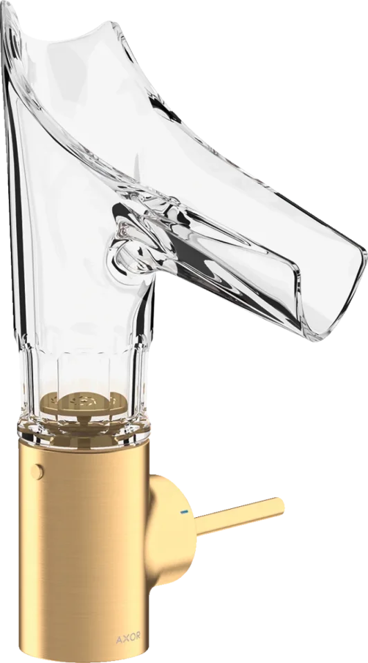 Axor Starck V Manual Mixers 395 X 280 X 160mm Brass - Brushed product image - Image 1