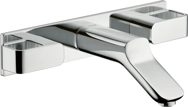 Axor Urquiola 3-hole Basin Mixer For Concealed Installation Wall-mounted With Spout 168 Mm Stainless Steel