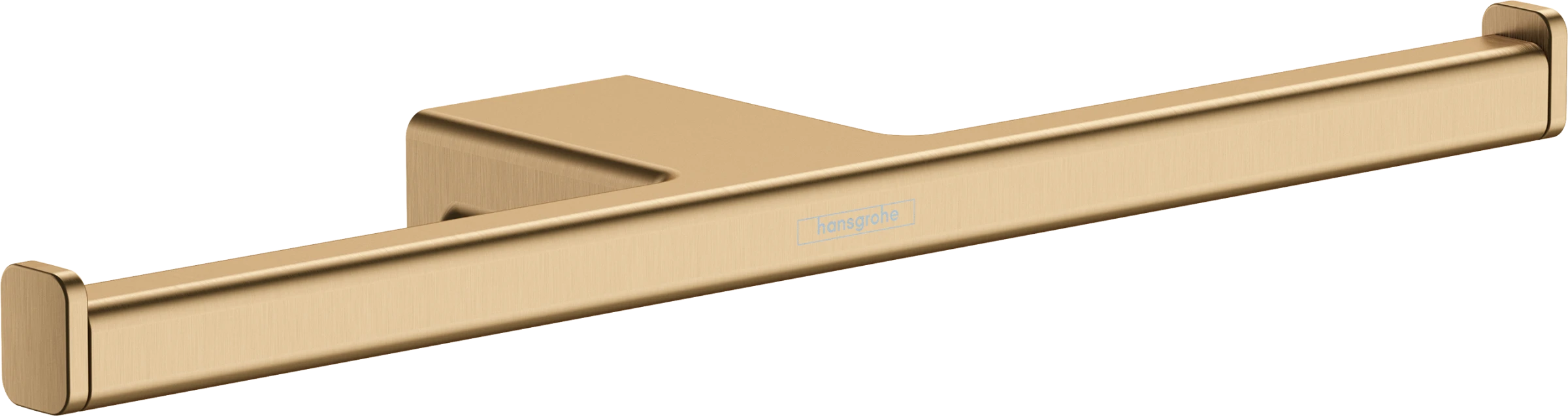 Hansgrohe Addstoris Q Double Roll Holder Brushed Bronze