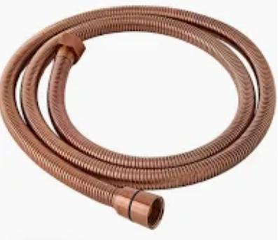 Axor Showersolutions Metal Shower Hose 1.25 M Brushed Red Gold