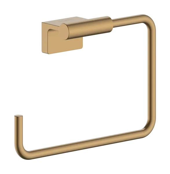 Hansgrohe Addstoris S Towel Ring 140 X 60 X 240mm Bronze - Brushed