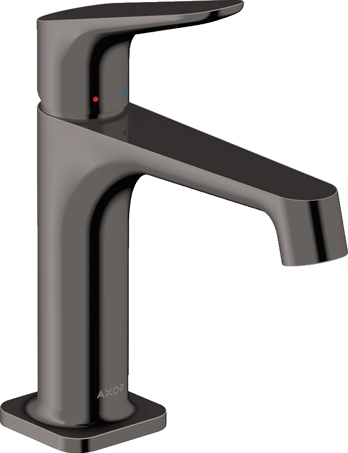 Axor Citterio M Single Lever Basin Mixer 100 With Pop-up Waste Polished Black Chrome