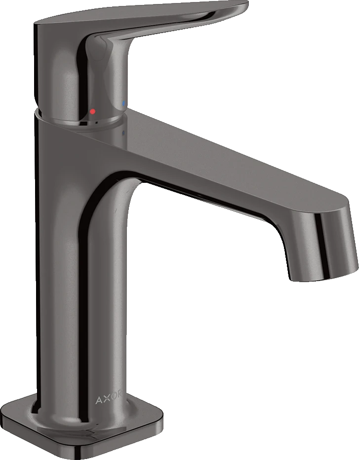Axor Citterio M Single Lever Basin Mixer 100 With Waste Polished Black Chrome