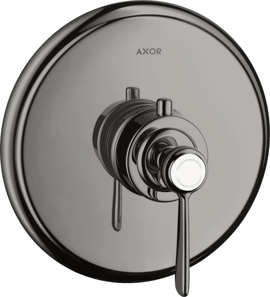Axor Montreux Thermostatic Shower Mixer Concealed 220 X 185 X 130mm Gunmetal/chrome - Polished