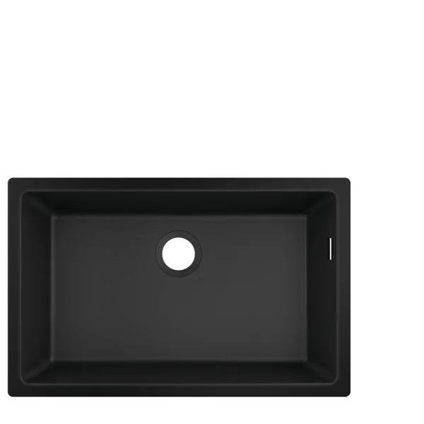 Hansgrohe S51 S510-u660 Undermount Sink 660 Black