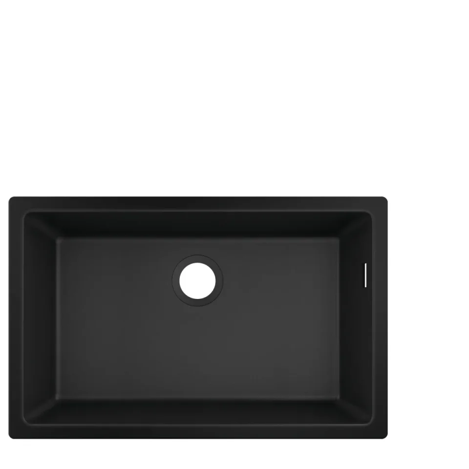 Hansgrohe S51 Sinks 1160 X 590 X 315mm Black product image - Image 1