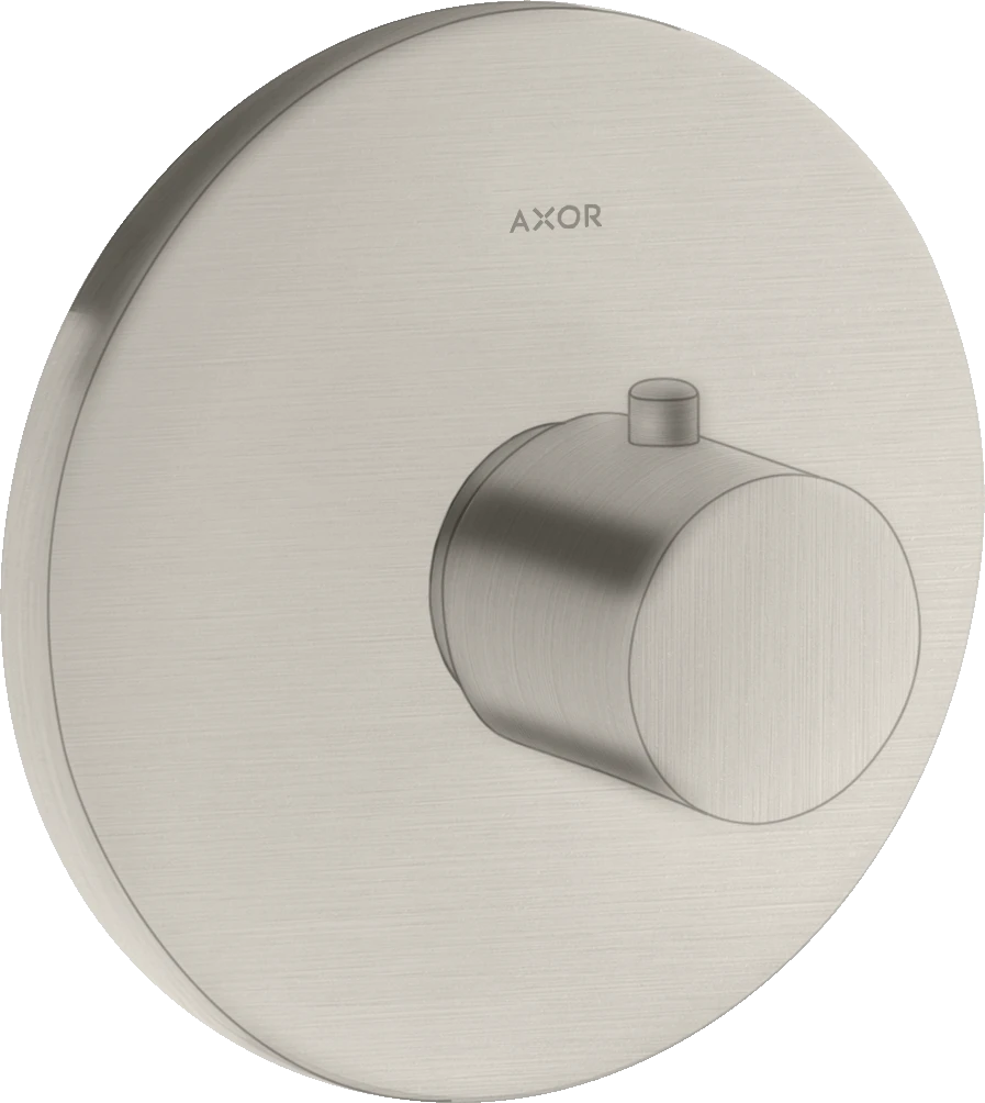 Axor Uno Thermostatic Mixer Highflow For Concealed Installation Stainless Steel