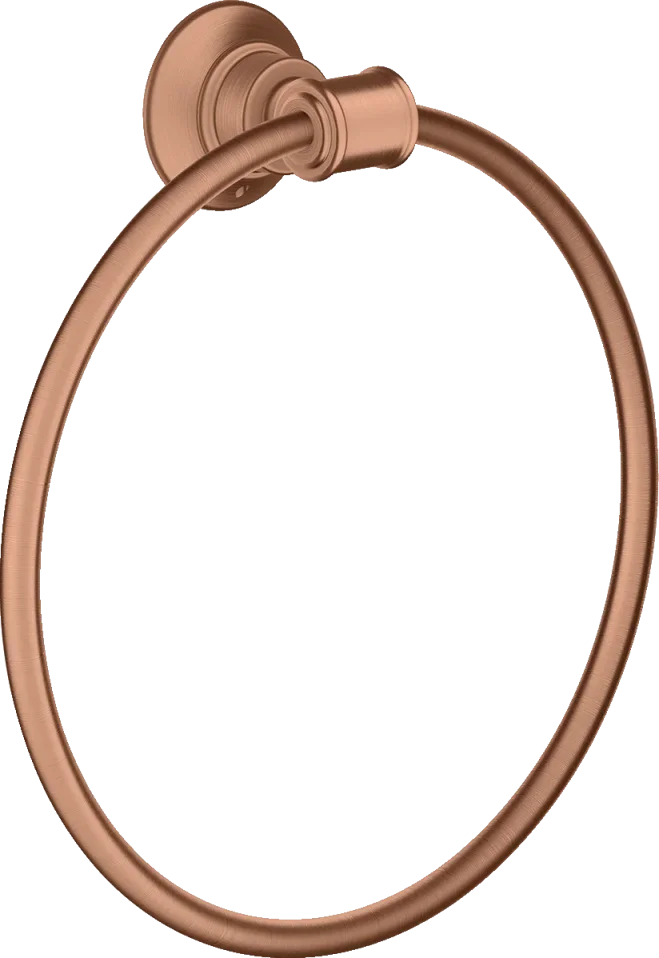 Axor Montreux Towel Ring 230 X 240 X 62mm Rose Gold/gold - Brushed product image - Image 1