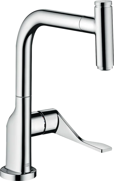 Axor Citterio Single Lever Kitchen Mixer Select 230 With Pull-out Spout Chrome