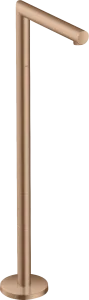 Axor Uno Bath Spout Straight Floor-standing Brushed Red Gold
